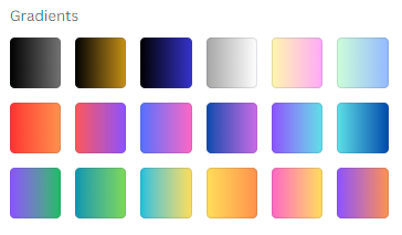 Canva Free Logo Gradients Colors